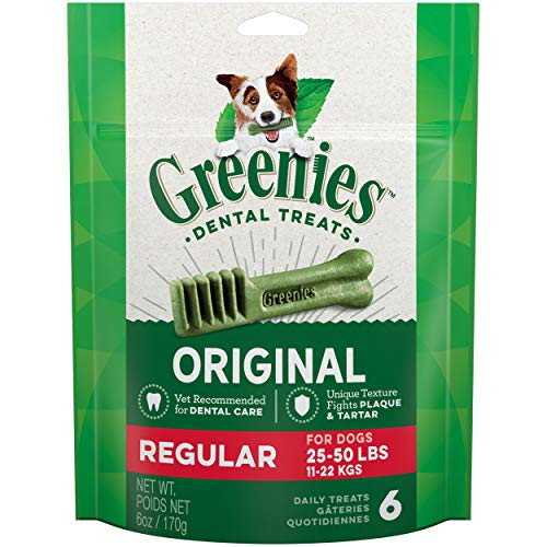 Greenies Original Dental Chews for Dogs 6oz