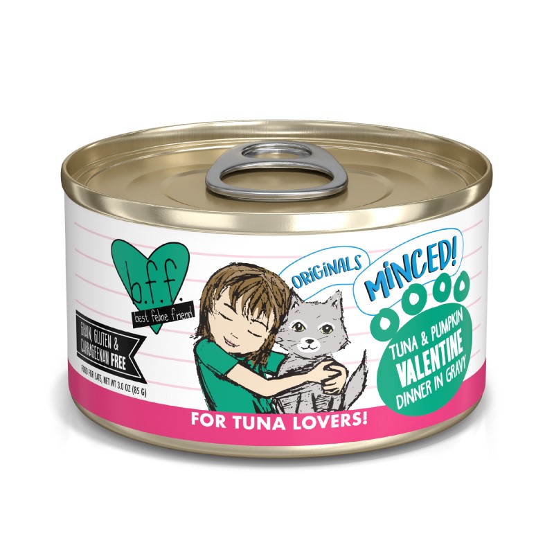 BFF Tuna & Pumpkin Valentine Dinner in Gravy for Cats