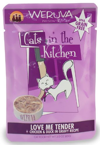 Weruva Cats in the Kitchen Love Me Tender Chicken & Duck in Gravy for Cats
