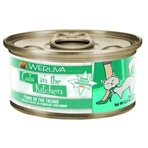 Weruva Cats in the Kitchen Funk in the Trunk Chicken Recipe in Pumpkin Consommé for Cats
