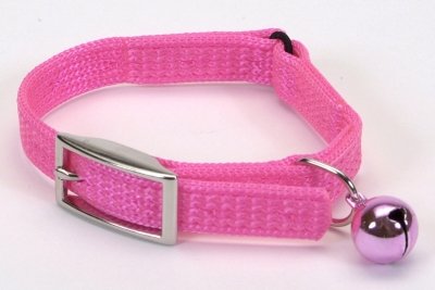 Snag-Proof Safety Cat Collar-Neon Pink