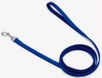 Coastal Single-Ply Dog Leash 5/8"-Blue