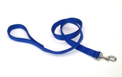 Coastal Double-Ply Dog Leash 1"-Blue