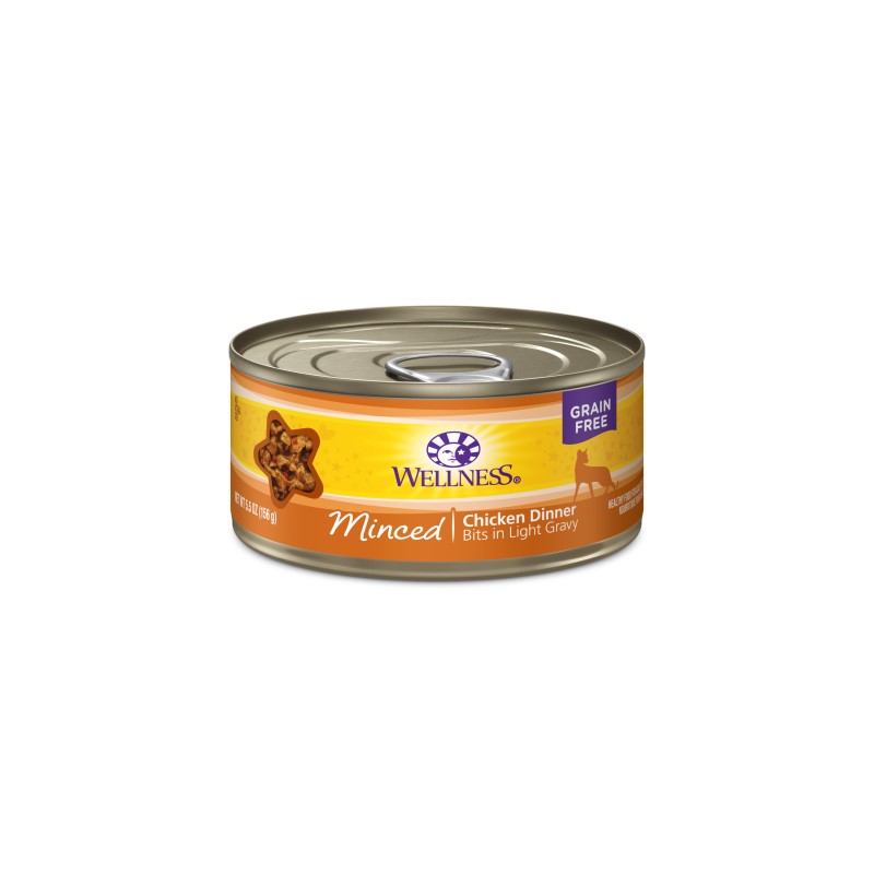 Wellness Complete Health Minced Chicken Dinner Wet Cat Food