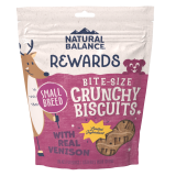 Natural Balance L.I.T. Limited Ingredient Treats® Sweet Potato & Venison Formula Small Breed Dry Dog Treats