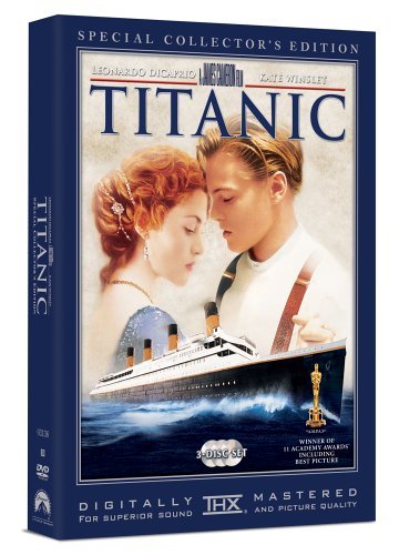 Titanic/Dicaprio/Winslet@Clr/Ws@Nr/3 Dvd