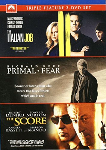 Italian Job/Primal Fear/Score/Italian Job/Primal Fear/Score@Ws@Nr/3 Dvd