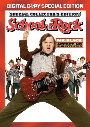 School Of Rock/Black/Cusack/White/Silverman@Ws@Pg13/2 Dvd/Incl. Digital Copy