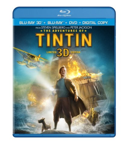 Adventures Of Tintin/Adventures Of Tintin 2d/3d@Pg/2 Br/Incl. Dvd/Dc/Uv