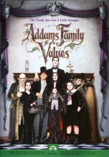 Addams Family Values/Huston/Julia/Lloyd/Cusack/Kane@Clr/Cc/5.1/Ws@Pg13