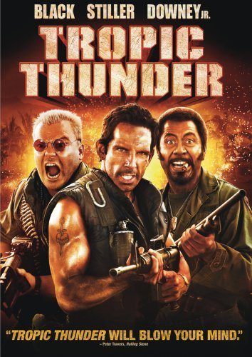Tropic Thunder/Stiller/Black/Downey/Nolte@Ws@R