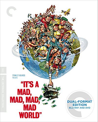 It's A Mad Mad Mad Mad World/Tracy/Berle/Caesar/Hackett/Merman@Blu-Ray/Dvd@G/Ws/Criterion Collection