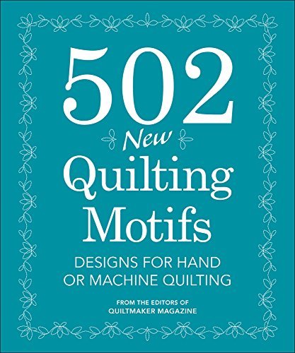 Quiltmaker Magazine 502 New Quilting Motifs Designs For Hand Or Machine Quilting 