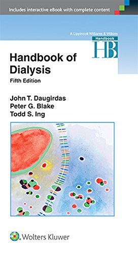 John T. Daugirdas Handbook Of Dialysis 0005 Edition; 