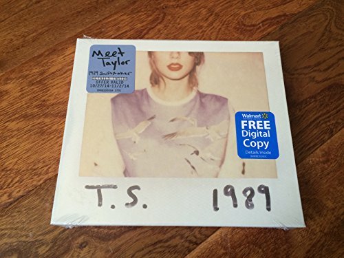 Taylor Swift 1989 Cd+digital Copy 2014 Walmart Exclusive Walmart Exclusive 