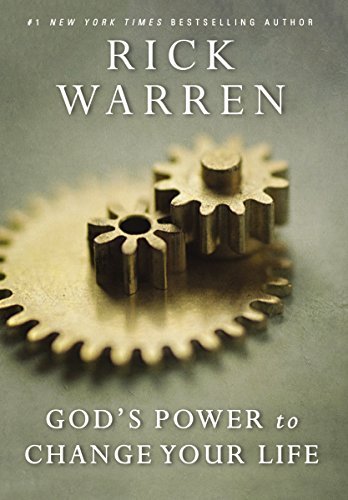 Rick Warren/God's Power to Change Your Life@ Exchanging Personal Mediocrity for Spiritual Sign
