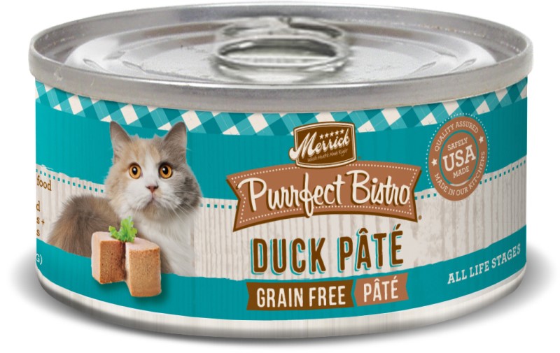 Merrick Purrfect Bistro Grain Free Duck Pâté for Cats