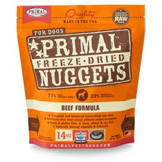 Primal Freeze-Dried Raw Nuggets for Dogs Beef Flavor