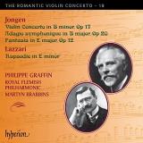 Jongen Lazzari Graffin B Romantic Violin Con 18 