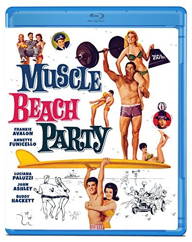 Muscle Beach Party/Avalon/Funicello@Blu-ray@Nr