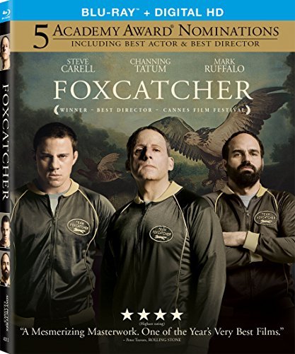 Foxcatcher (2014)/Steve Carrell, Channing Tatum, and Mark Ruffalo@R@Blu-ray