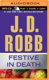 J. D. Robb Festive In Death Mp3 CD 