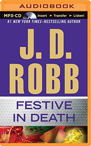 J. D. Robb Festive In Death Mp3 CD 