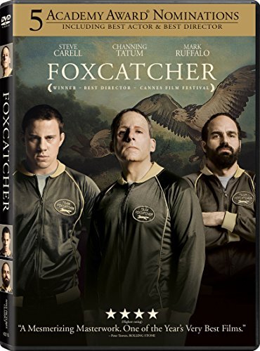 Foxcatcher (2014)/Steve Carrell, Channing Tatum, and Mark Ruffalo@R@DVD