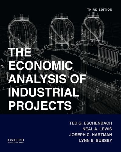 Ted Eschenbach Economic Analysis Of Industrial Projects 0003 Edition;third 