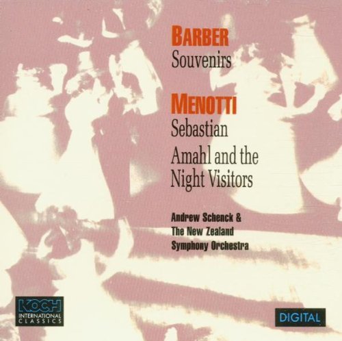 Barber/Menotti/Souvenirs/Sebastian@Schenck/New Zealand So