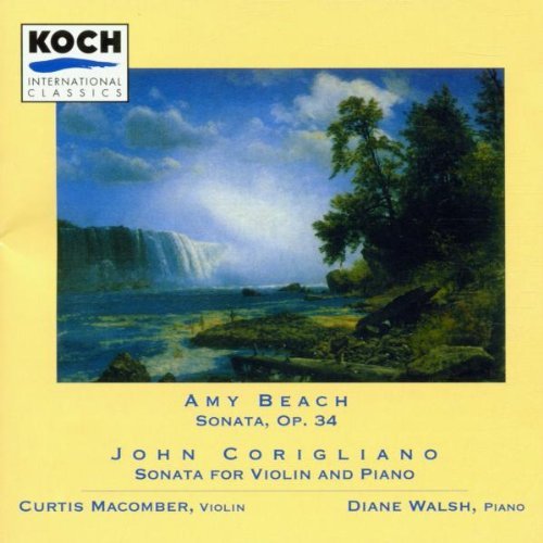 Corigliano/Beach/Son Vn/Son Vn/Invocation/&@Macomber (Vn)/Walsh (Pno)