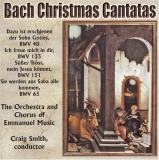 J.S. Bach Christmas Cantatas Smith Emmanuel Music Chorus 