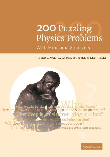 P. Gn?dig 200 Puzzling Physics Problems 