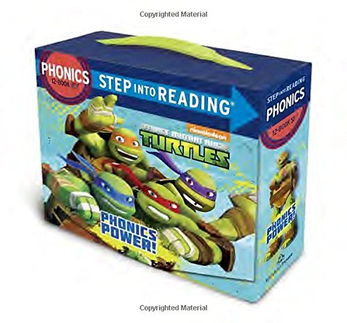 Jennifer Liberts/Phonics Power! (Teenage Mutant Ninja Turtles)@ 12 Step Into Reading Books