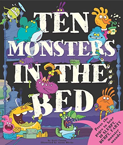 Katie Cotton Ten Monsters In The Bed 