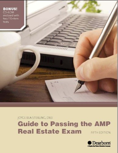 Joyce Sterling Guide To Passing The Amp Real Estate Exam Fifth Ed 0005 Edition; 