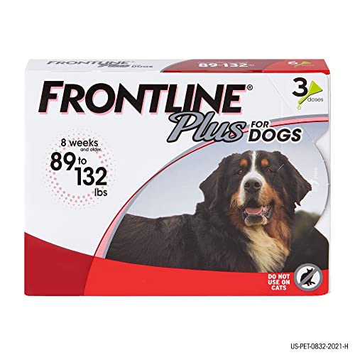 Frontline - Flea & Tick Treatment - X-Large Dogs (89-132 pounds)