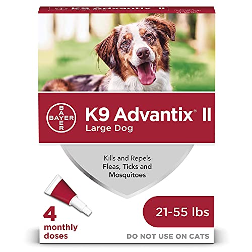 Bayer K9 Advantix® II Topical Flea, Tick, & Mosquito Treatment for Dogs