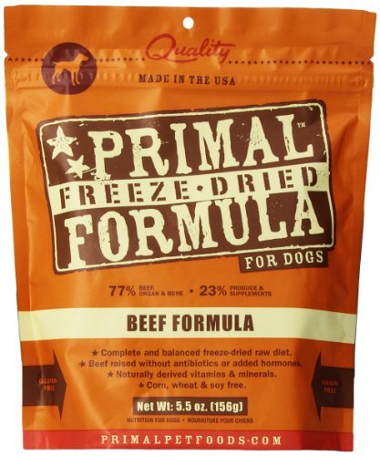 Primal Freeze-Dried Raw Nuggets for Dogs Beef Flavor