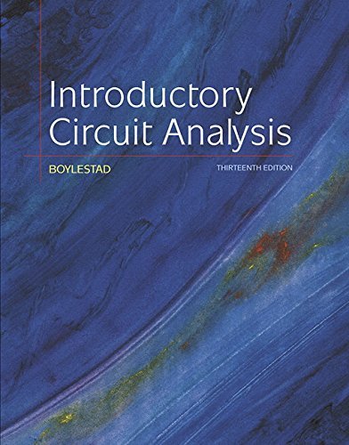 Robert Boylestad Introductory Circuit Analysis 0013 Edition;revised 