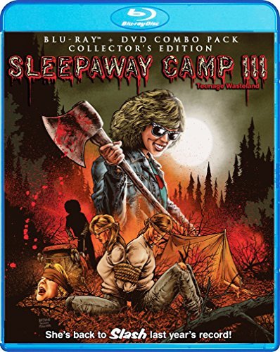 Sleepaway Camp III: Teenage Wasteland (1989) (SCREAM! Factory)/Pamela Springsteen, Tracy Griffith, and Mark Oliver@R@Blu-ray + DVD