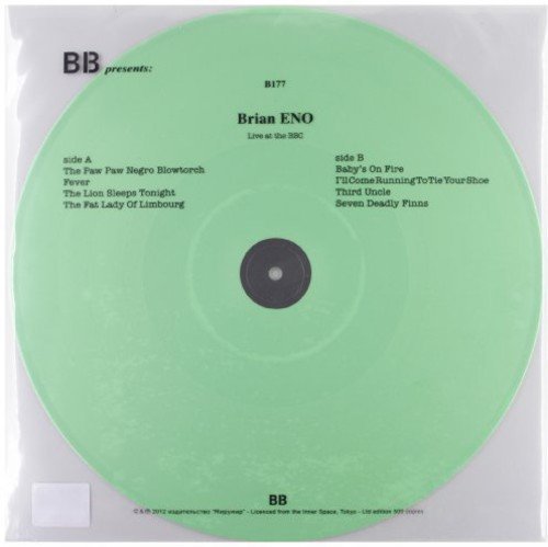 Brian Eno/Live At The Bbc@Live At The Bbc