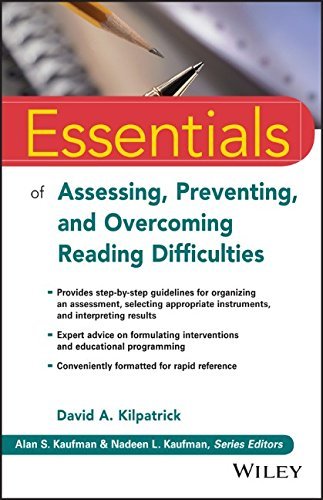 David A. Kilpatrick Essentials Of Assessing Preventing And Overcomin 