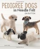 Gai Button Pedigree Dogs In Needle Felt 