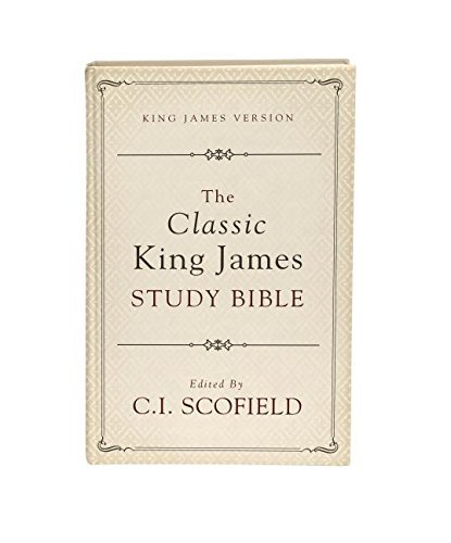 C. I. Scofield Classic Study Bible Kjv 
