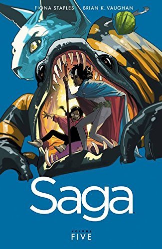 Saga (2012): Volume Five/Fiona Staples & Brian K. Vaughan@Image Comics@Trade Paperback
