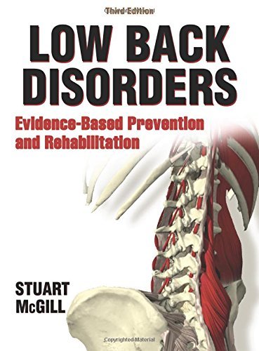 Stuart Mcgill Low Back Disorders Evidence Based Prevention And Rehabilitation 0003 Edition; 