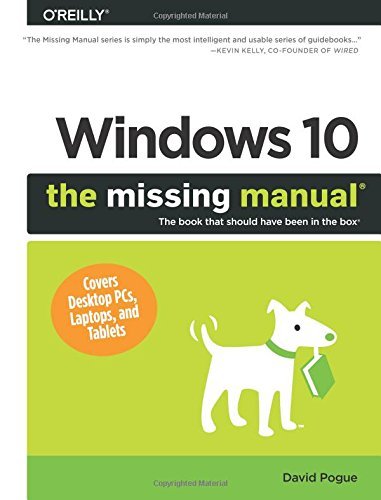 David Pogue/Windows 10@ The Missing Manual