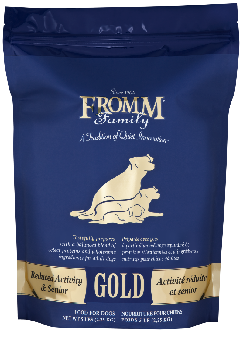 Fromm Family Reduced Activity & Senior Gold Food for Dogs