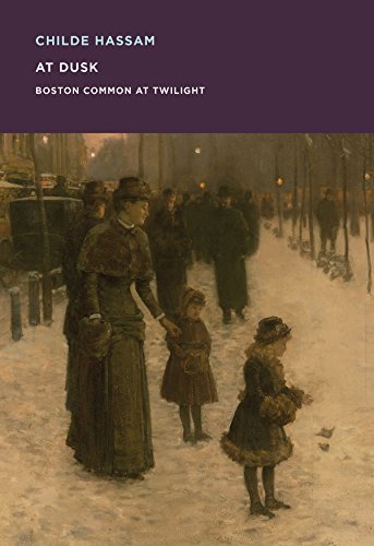 Childe Hassam Childe Hassam At Dusk Boston Common At Twilight 